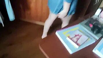 friend's wife craves rough doggystyle pounding bent over wet pussy