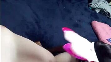 Black Princess Devours White Cock in Steamy Sucking Session