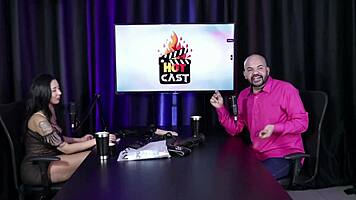 interview turns wild with brazilian models toys bdsm casting on sheer red