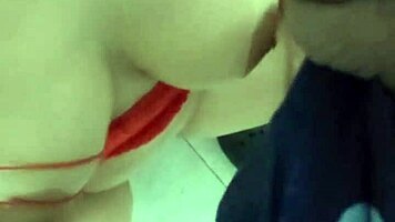 Colombian Latina Bride Offers Fat Ass in Red Lingerie