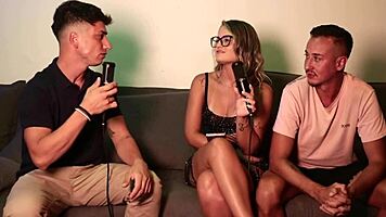Suggestive Bora cast compilations tease Bruna Carlos in sheer red