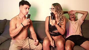Suggestive Bora cast compilations tease Bruna Carlos in sheer red