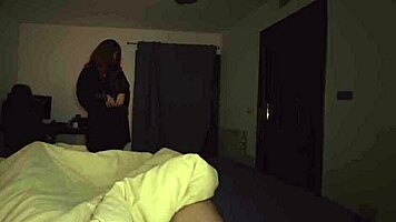 colombian milf swallows fresh cum after wet pussy pounding