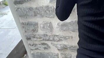 Risky Public Flashing Ignites Steamy Outdoor Quickie Encounter