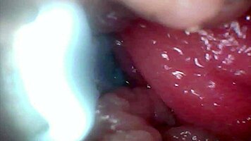 viewer grabs extreme close-up wet pussy for sloppy domination fuck