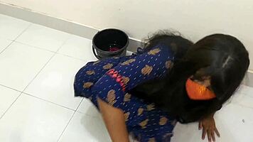 Working girl fucked doggystyle in house