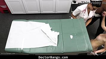 Shy teen patient seduces doctor for altered test results