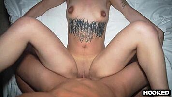 Petite colombian goth latina roughly rides moaning in submissive missionary