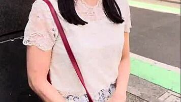 Cute petite Japanese Rei submits to raw impregnation breeding session part 1