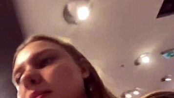 jucielussie crams toys in fat ass outdoors public shopping