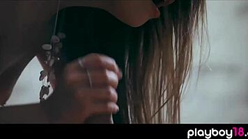 Tiny Titted Babe Seduces Shy Boyfriend for Intense Fuck