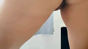 Leaked homemade webcam of wet asian teen masturbating uncensored