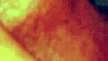 Pov chubby latina bbw sucks cock bends over and swallows cum