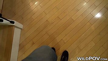 Roped Taylor Pierce Endures Merciless POV Pounding and Spanking