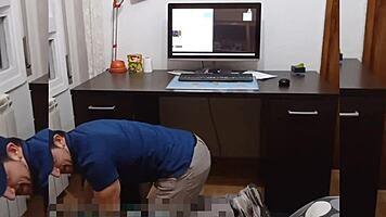 Plumber pounds perfect teen ass till facial cum blast shanaxnow