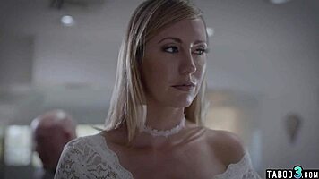 Blonde Secretary Endures Boss's Rough Deepthroat and Doggystyle Assault!