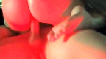 Riding monster cock with huge ass twerking to rough orgasm