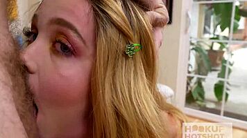 nikole nash's throat takes monster cock to the limit.