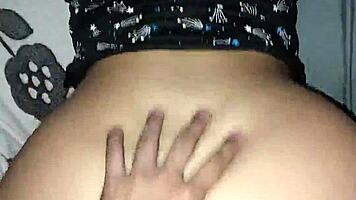 curvy latina wife doggystyle creampied by friend pov