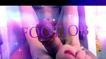 Long-Legged Beauty Rides Cock to Explosive Facial Cumshot