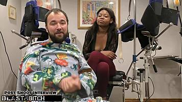 helpless hottie minnie rose 😩 gets blasted 💦 with doc tampa's huge cum load on blastabitch! petite patient blowjob cumshot frenzy
