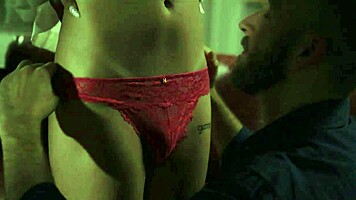 Shemale Daisy Taylor rams big cock deep in guy's ass