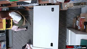 i fuckd irish redhead teen shoplifter hard