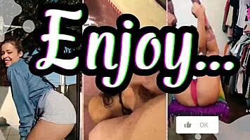 petite latina teases in lingerie with dirty solo talk