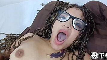 naughty amateur latina milf craves cock in her big ass