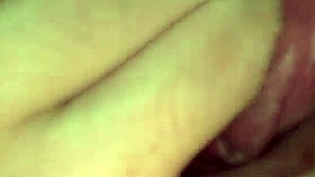 stepsis big natural tits massage turns into close-up pussy caress and creampie orgasm