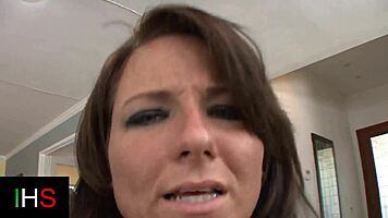 Girl Next Door Takes Huge Black Cock
