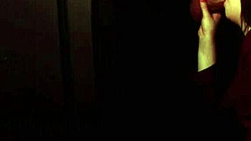 Student Sucks Cock At The Gloryhole
