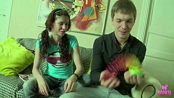 Stepsiblings Turn Trouble Into Fucking