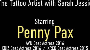 redhead penny pax fucks and sucks with sarah jessie