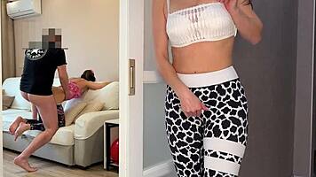 Mature Woman Kicked Out Girlfriend For Hard Sex