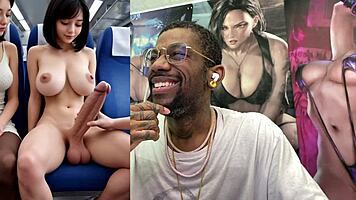 Big breast blonde slut shooting delicious cum from her hard girl cock transgender asian girl gets a handjob and cums all over trans magician teasing her girl cock trans dj cums ai generated