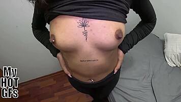 hermosa morena luna starts her porn career today