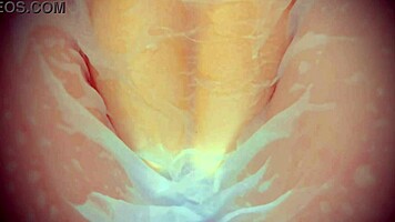 20yo virgin pussy lights up wet tissue