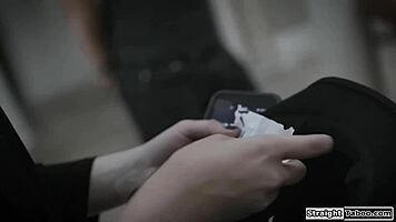 Petite Babe Fucked In Public At A Party