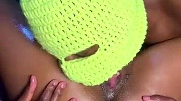 romantic deep pussy licking between lesbian lovers
