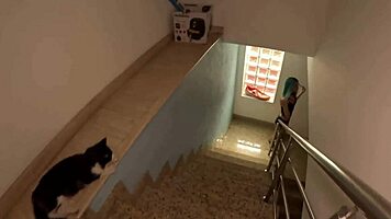 Newcomer gabriela avillar takes shower with ted