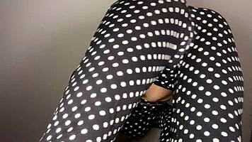Sensual Teasing Shaking Ass Tight Outfit Heels Solo Orgasm
