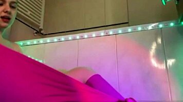 Multi squirt incredible squirt into tight leggings