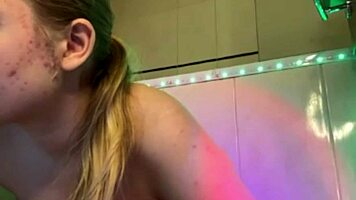 Multi squirt incredible squirt into tight leggings