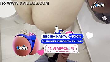 Valentin fucks me raw with his huge cock and cums inside