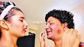 Sistya cheats with bfs best friend for rough blowjob