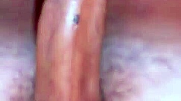 College coed rides big cock tightly