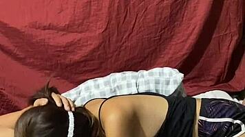 My Cute Filipina Girlfriend Sucks My Hard Cock