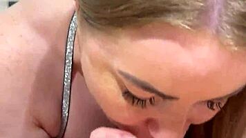 Blonde Beauty Rides My Big Hard Cock