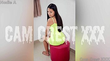 small asian takes raw cock and cum on her tits free
